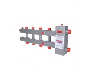 VT.100.SH Гидроразделитель с коллектором горизонтальный на 3 вых - фото - 4