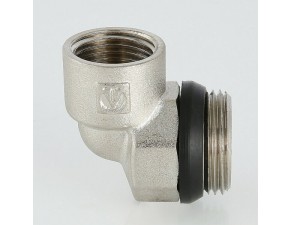 VT.531n Угольник коллекторный Ду 3/4"х1/2" - фото - 5