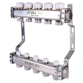 VT.582.EMNX Коллекторный блок из нерж. стали с регул. и баланс. клап-ми 6 вых 1