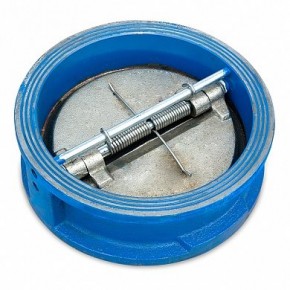 Клапан обратный (межфланцевый чугунный ) одностворчатый Ду50 Ci - фото - 1