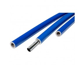 Изоляция из вспененного полиэтилена синяя оболочка 18/6 2м - фото - 1