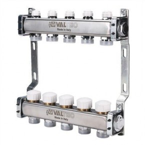 VT.582.EMNX Коллекторный блок из нерж. стали с регул. и баланс. клап-ми 7 вых 1