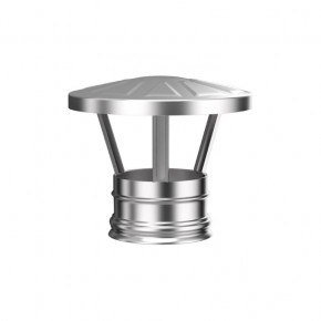 Зонт 200 х 200 ,Оц 0.50 (КОНДЕНСАТ) (RAL 3005) п/о - фото - 1