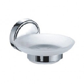 Стеклянная мыльница навесная - фото - 1