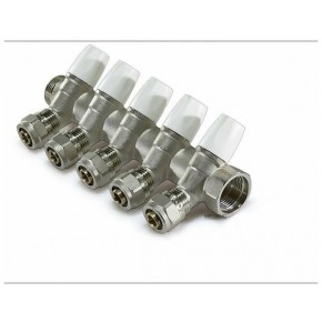 Коллектор регул.под 45* ,5 вых 1