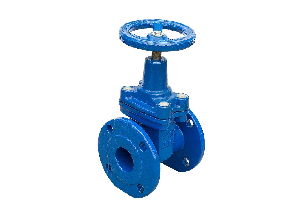 НТМ Задвижка чугунная с обрез.клином 30ч39р Ду80 - фото - 1