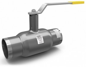 Кран шаровый цельносварной стандартнопроходной под приварку КШ.Ц.П.015.040.025.02 L=200мм LD - фото - 1