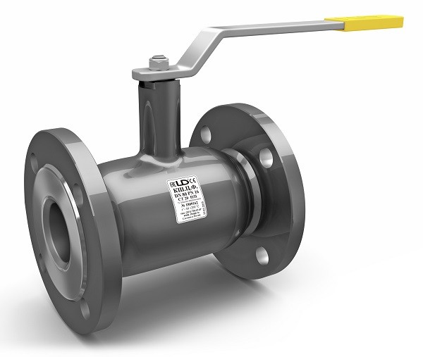 Кран шаровый цельносварной фланцевый стандартнопроходной КШ.Ц.Ф.040.032.040.02 L=165мм LD - фото - 1