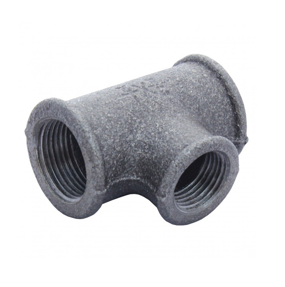 Тройник Ду 32х25 чуг.перех - фото - 1