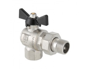 VT.328 Кран шар.вн.нар. угл Ду 1/2" VALTEC PERFECT - фото - 1