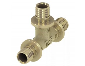 Тройник 90* 16 х 16 х 16, латунь - фото - 1