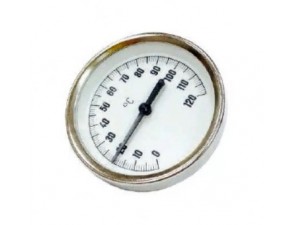 Термометр накладной с пружиной 0-120 *С - фото - 1