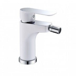 Смеситель Triton 19506W-D125 для биде, однорычажный, белый - фото - 1