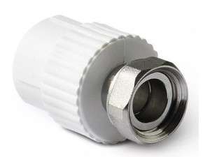 Муфта комбинир.вн.р.с накидной гайкой Ду 25х1" - фото - 1