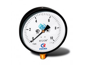 Манометр ТМ-610Р.00 (0-10 кгс/см2) М20х1,5 кл.1,5 - фото - 1