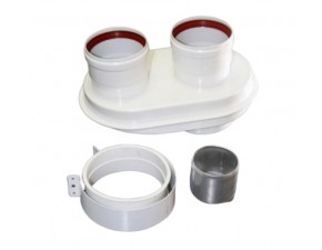 Адаптер моноблочный 60/100-80/80 (ARISTON) - фото - 1