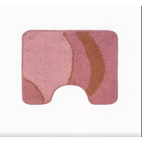 Коврик Волна 40*50 д/туалета Розовый - фото - 1