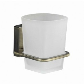 Подстаканник одинарный светлая бронза - фото - 1