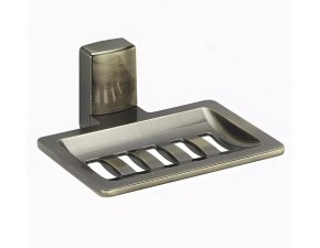 Мыльница решетка светлая бронза - фото - 1