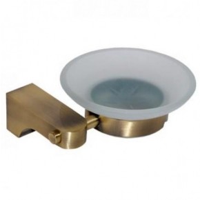 Под бронзу стекл. мыльница - фото - 1