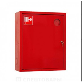 Шкаф пожарный ШПК-01 (ШПК-310) НЗК (навесной,закрытый,красный) - фото - 1