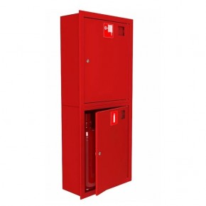 Шкаф пожарный ШПК-03 (ШПК-320) НЗК (навесной, закрытый, красный) - фото - 1