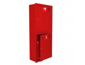 Шкаф пожарный ШПК-03 (ШПК-320) НЗК (навесной, закрытый, красный) - фото - 1