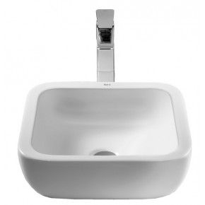 Раковина KHROMA 40*40 белая - фото - 2