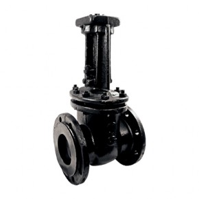 Задвижка чугунная под эл.привод 30ч906бр Ду150 Ру16 - фото - 1