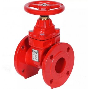 Задвижка 30ч39р с обрезиненным клином Ду80 (Г) - фото - 1