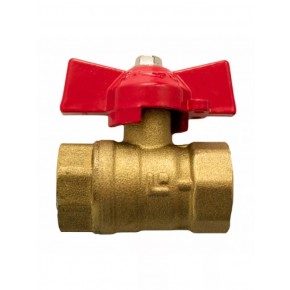 Кран шаровый муфтовый 11Б27п 1 (вода,пар) Ду15 баб - фото - 2