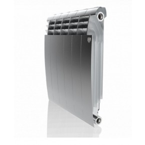 Радиатор биметаллический Royal Thermo Biliner new 500, цвет Silver Satin, 10 секций - фото - 1