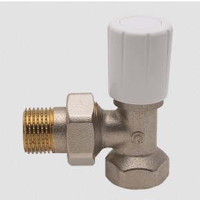 Клапан ручной регулировочный угловой PRADO ДУ-15 - фото - 1