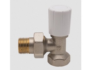 Клапан ручной регулировочный угловой PRADO ДУ-15 - фото - 1