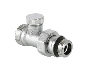 VT.020 Клапан настроечный прямой 1/2" с доп.упл.«евроконус» - фото - 1