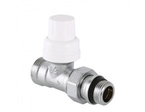 VT.032 Клапан термостатический прямой с доп.упл. 1/2" «евроконус» - фото - 1