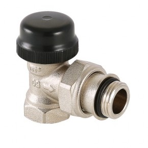 VT.037 Клапан темостатический угловой с преднастройкой 1/2